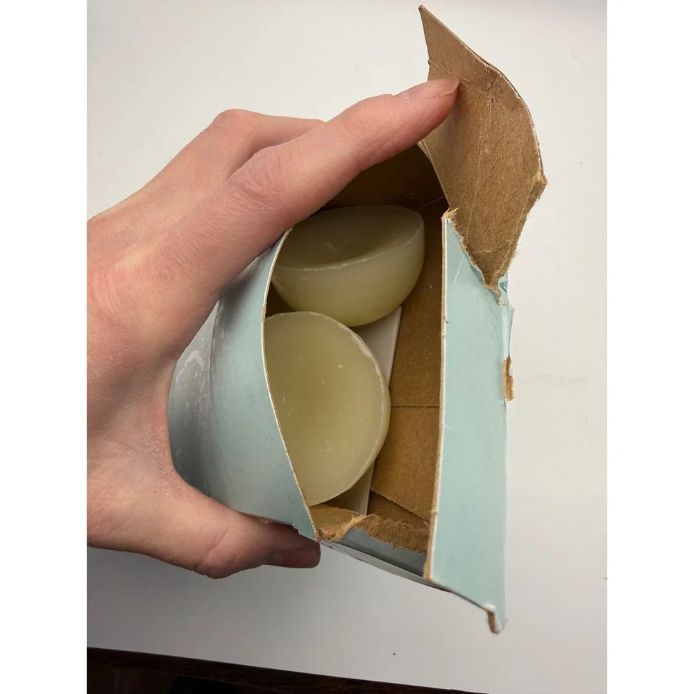 PartyLite Cucumber Mint Aroma Melts Z24525 4pc Green Box Wax Tarts - Picture 3 of 4